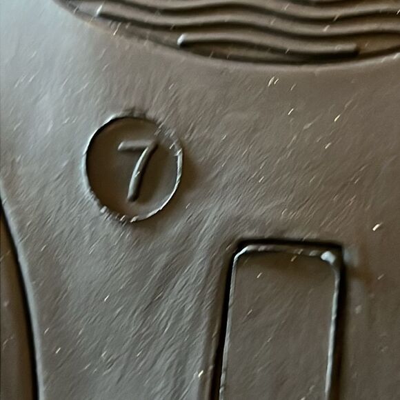 New Anthropologie x BC Cowpoke Footwear Vegan Western Ankle Boots Black US 7 - Picture 7 of 10